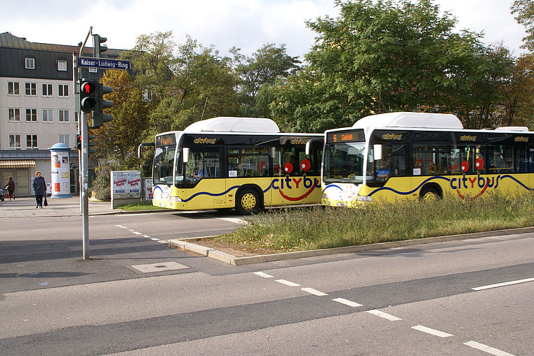 Citybusse in Amberg